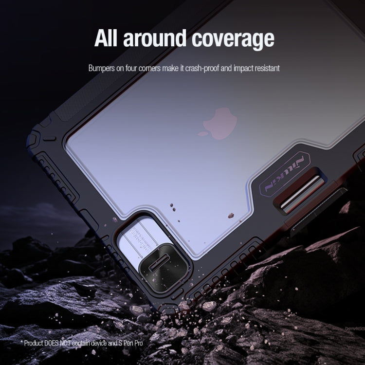 Nillkin Bumper Pro Multi-angle Folding Style Blue Case - For iPad Pro 11 (2024) - MosAccessories.co.uk