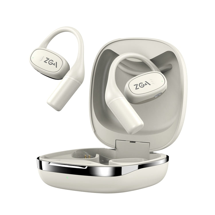 ZGA GS15 White Ear-mounted Wireless Bluetooth Headphones - MosAccessories.co.uk