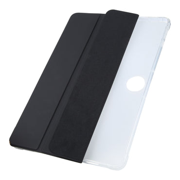 3-fold Clear TPU Smart Leather Tablet Case with Pen Slot - For Honor Pad 9