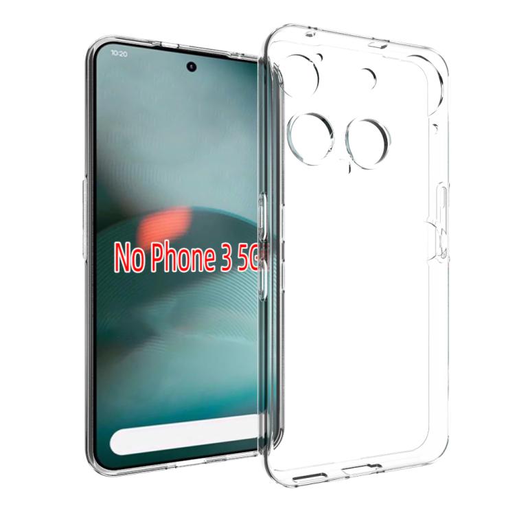 Clear TPU Phone Case - For Nothing Phone (3) / (3a) / (3a) Pro / (2a) / CMF Phone 2 Pro