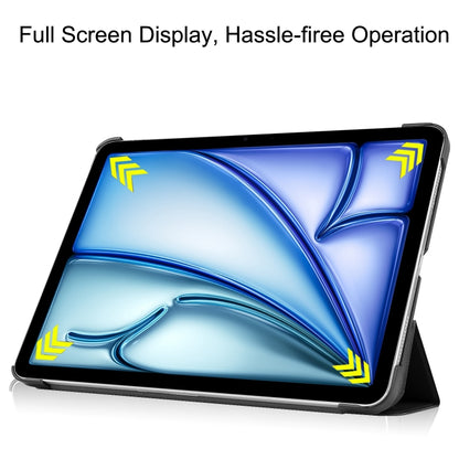 Custer Pure Colour 3-Fold Holder Smart PU Leather Tablet Case - For iPad Pro 13 (2025/24) / iPad Air 13 (2025/24)