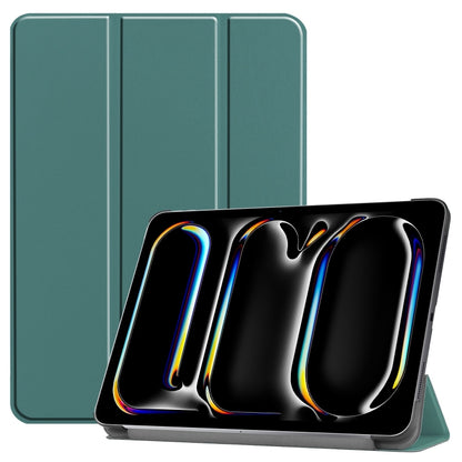 Custer Pure Colour 3-Fold Holder Smart PU Leather Tablet Case - For iPad Pro 13 (2025/24) / iPad Air 13 (2025/24)