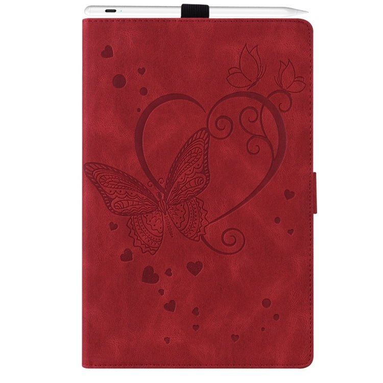 Love Butterfly Embossed Leather Tablet Case, For iPad Pro 13 2024, For iPad Pro 11 2024