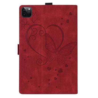 Love Butterfly Embossed Leather Tablet Case, For iPad Pro 13 2024, For iPad Pro 11 2024