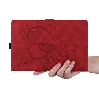 Love Butterfly Embossed Leather Tablet Case, For iPad Pro 13 2024, For iPad Pro 11 2024