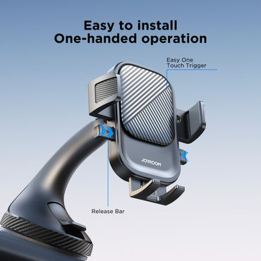 JOYROOM JR-OK6 Car Windshield Black Phone Holder - MosAccessories.co.uk