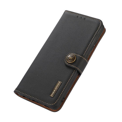 KHAZNEH Custer Genuine Leather RFID Phone Case - For iPhone 17 & 16 Series