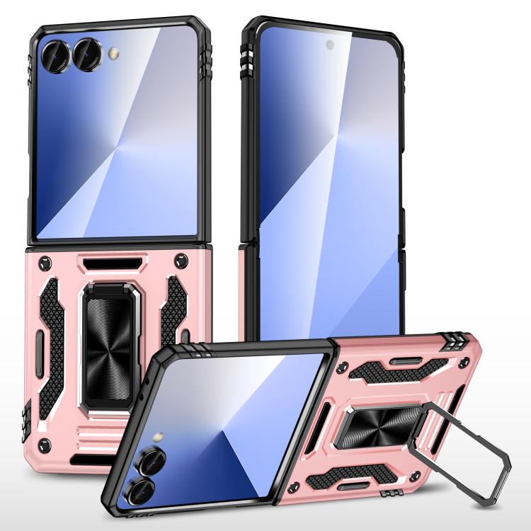 Armor PC + TPU Camera Shield Phone Case - For Samsung Galaxy Z Flip6 / Fold6