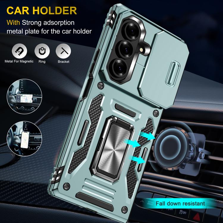 Armor PC + TPU Camera Shield Phone Case - For Samsung Galaxy Z Flip6 / Fold6
