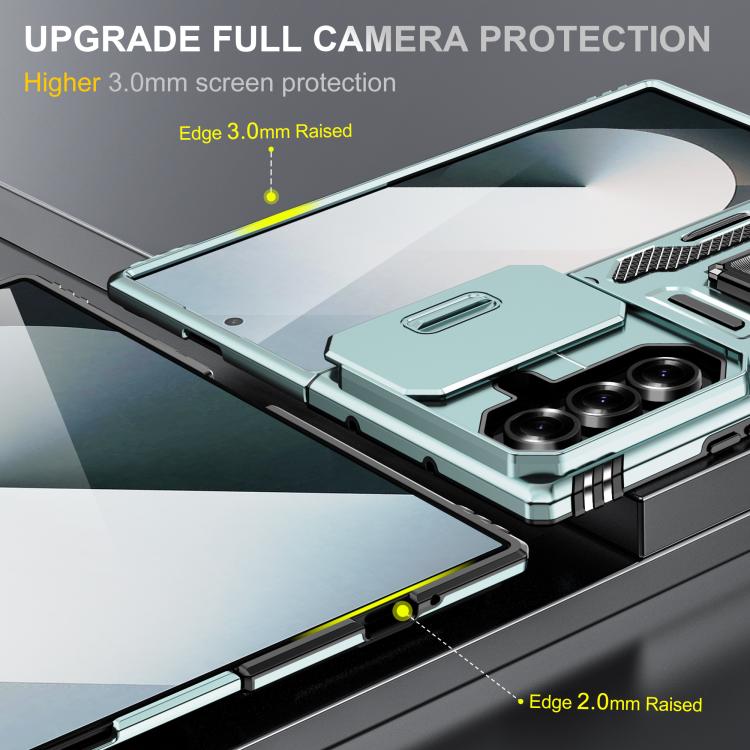 Armor PC + TPU Camera Shield Phone Case - For Samsung Galaxy Z Flip6 / Fold6