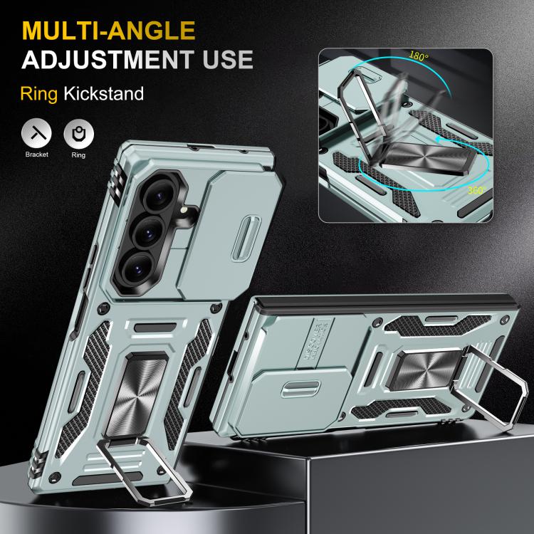 Armor PC + TPU Camera Shield Phone Case - For Samsung Galaxy Z Flip6 / Fold6