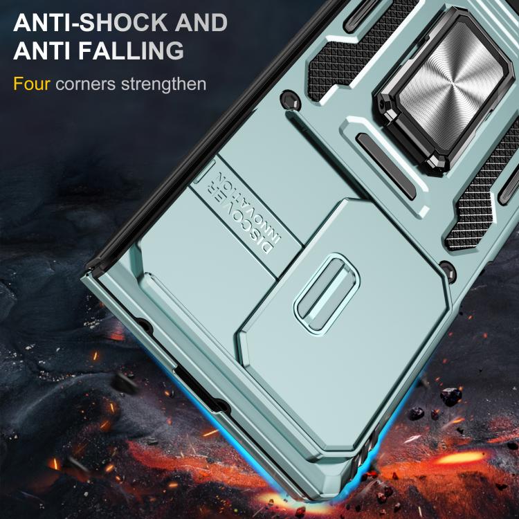 Armor PC + TPU Camera Shield Phone Case - For Samsung Galaxy Z Flip6 / Fold6