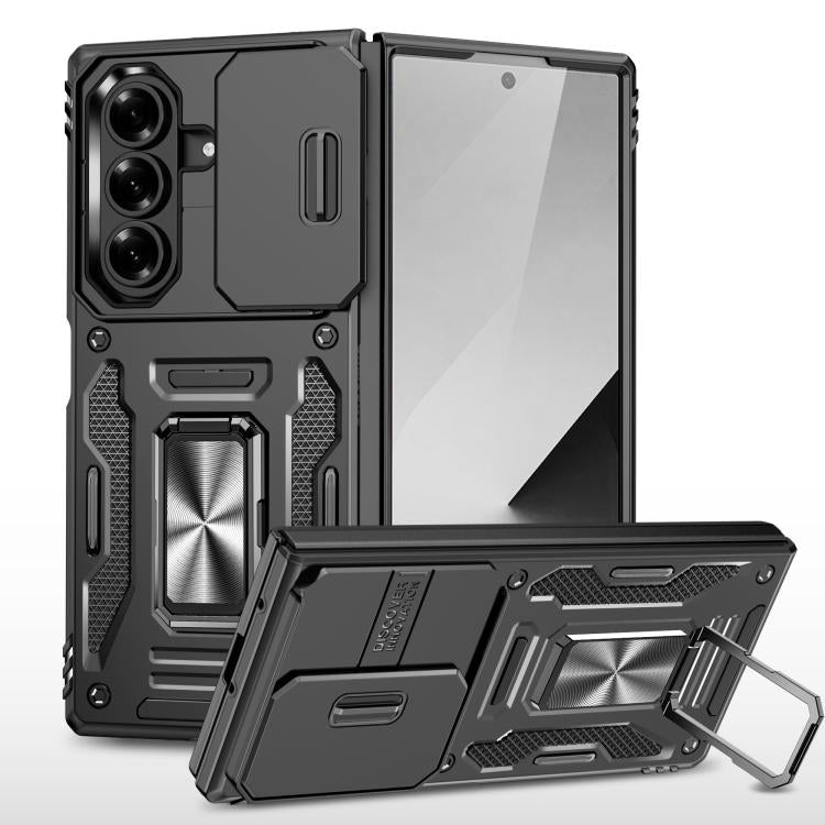 Armor PC + TPU Camera Shield Phone Case - For Samsung Galaxy Z Flip6 / Fold6