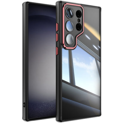 Acrylic Hybrid TPU Armor Shockproof Phone Case - For Samsung Galaxy S25 Ultra / S24 FE / S24 Ultra