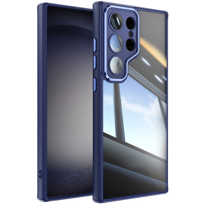 Acrylic Hybrid TPU Armor Shockproof Phone Case - For Samsung Galaxy S25 Ultra / S24 FE / S24 Ultra