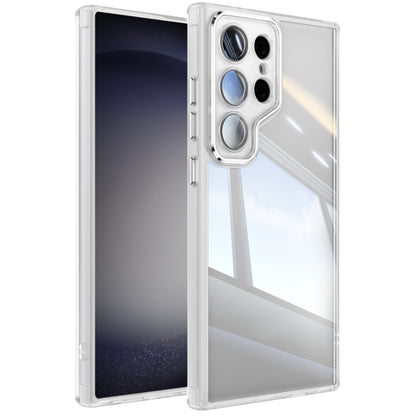 Acrylic Hybrid TPU Armor Shockproof Phone Case - For Samsung Galaxy S25 Ultra / S24 FE / S24 Ultra
