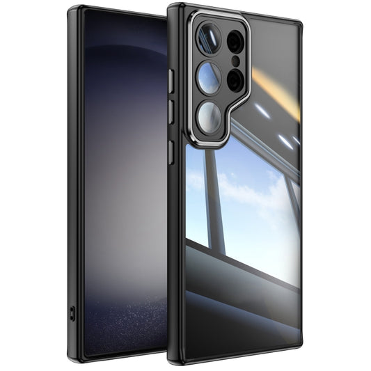 Acrylic Hybrid TPU Armor Shockproof Phone Case - For Samsung Galaxy S25 Ultra / S24 FE / S24 Ultra