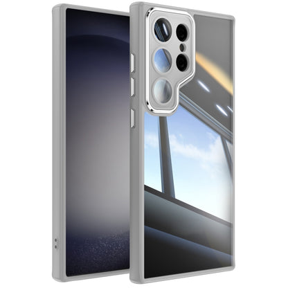 Acrylic Hybrid TPU Armor Shockproof Phone Case - For Samsung Galaxy S25 Ultra / S24 FE / S24 Ultra