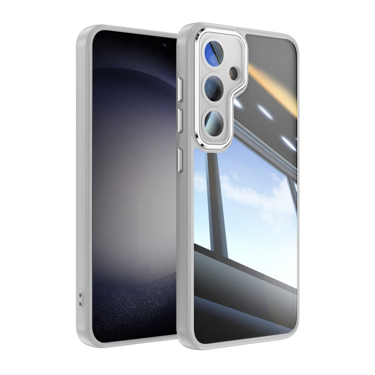 Acrylic Hybrid TPU Armor Shockproof Phone Case - For Samsung Galaxy S25 Edge / S25 / S25+