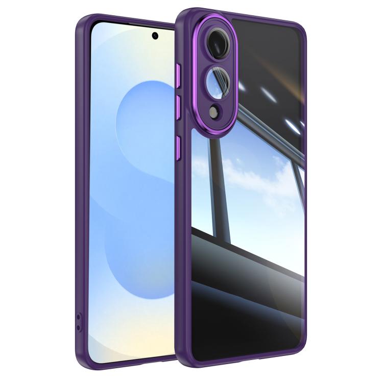 Acrylic Hybrid TPU Armor Shockproof Phone Case - For Samsung Galaxy S25 Edge / S25 / S25+