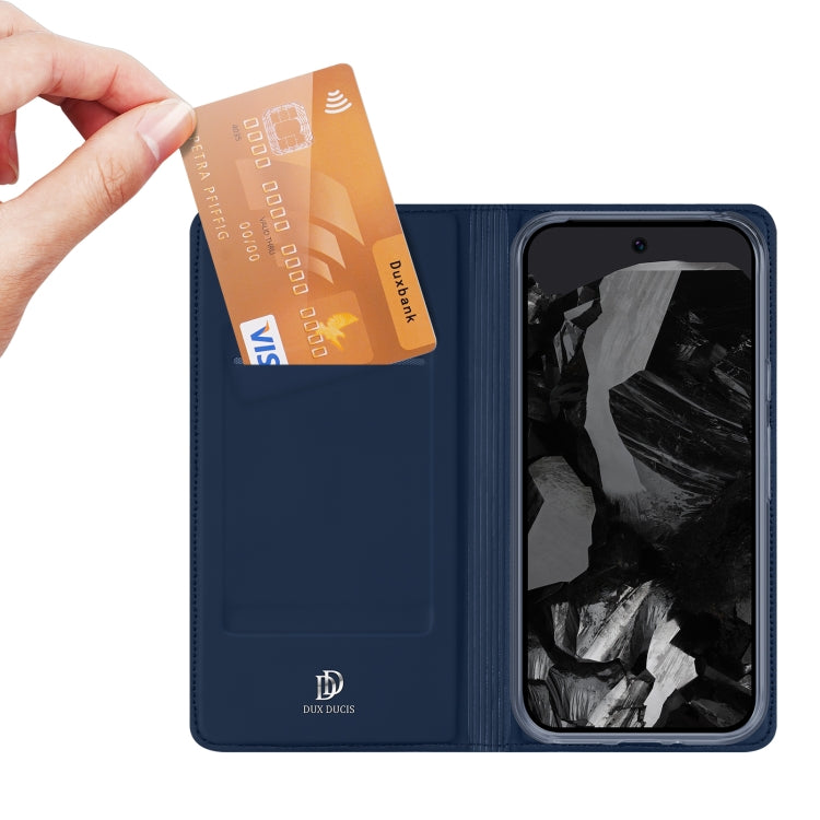 Dux Ducis Skin Pro Series Flip PU Leather Blue Case - For Google Pixel 9 / 9 Pro - MosAccessories.co.uk