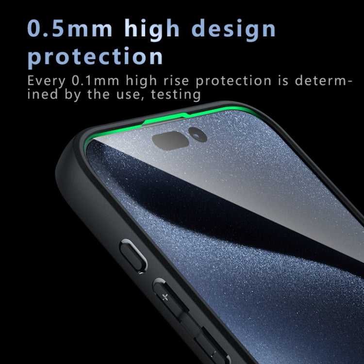 Armor Precise Hole PC Hybrid TPU Phone Case - For iPhone 16 Series