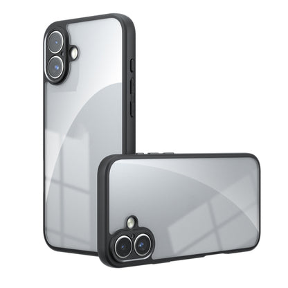 Armor Precise Hole PC Hybrid TPU Phone Case - For iPhone 16 Series