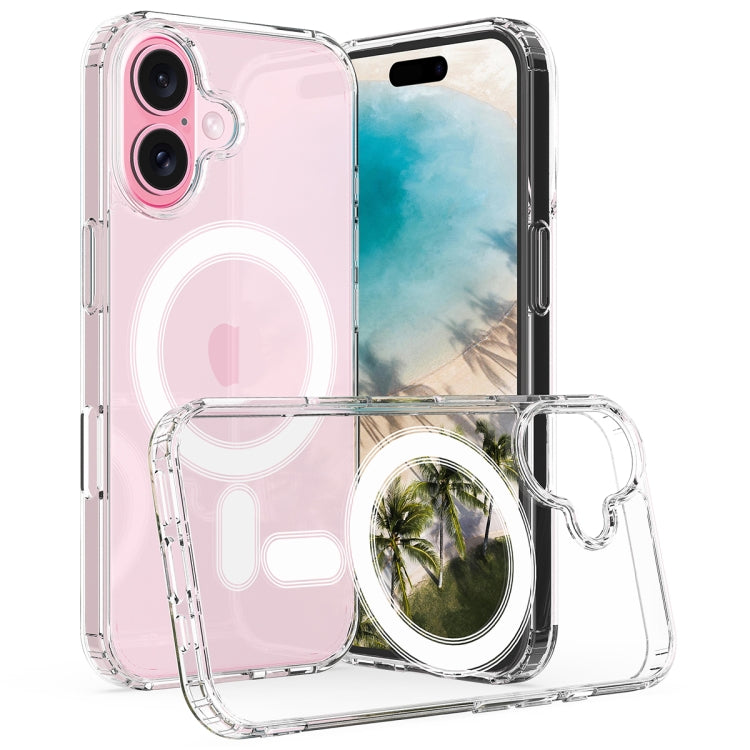 MagSafe Clear Acrylic PC Hybrid TPU Phone Case - For iPhone 17 / 16 Series / Air