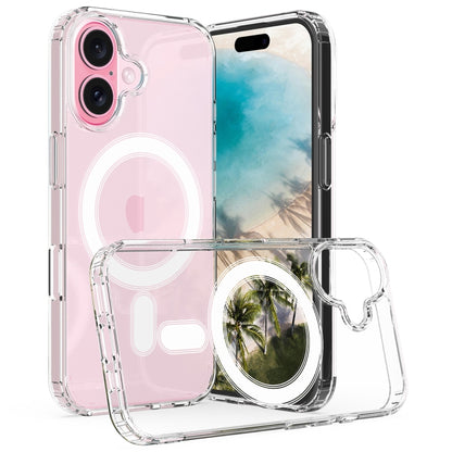 MagSafe Clear Acrylic PC Hybrid TPU Phone Case - For iPhone 17 / 16 Series / Air