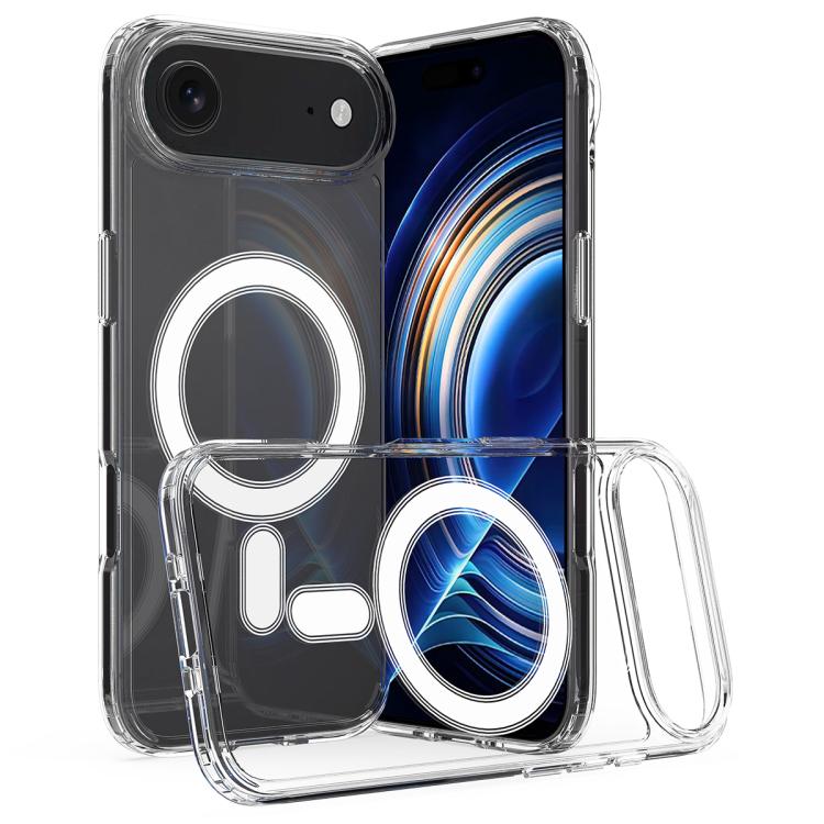 MagSafe Clear Acrylic PC Hybrid TPU Phone Case - For iPhone 17 / 16 Series / Air