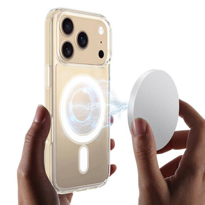 MagSafe Clear Acrylic PC Hybrid TPU Phone Case - For iPhone 17 / 16 Series / Air