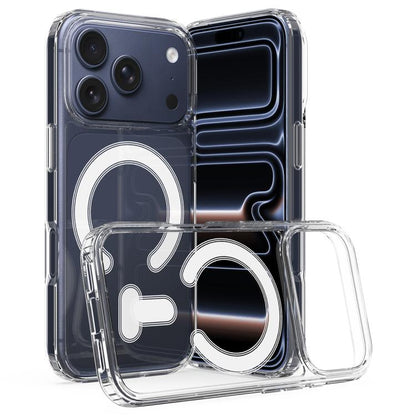 MagSafe Clear Acrylic PC Hybrid TPU Phone Case - For iPhone 17 / 16 Series / Air