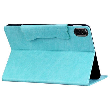 Cat Buckle PU Leather Tablet Case - For Honor Pad X8a / 9 / X9 / X8 Pro / 8