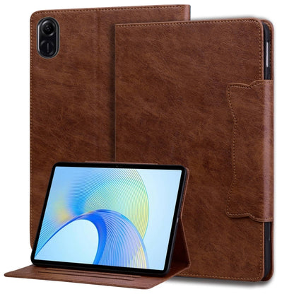 Cat Buckle PU Leather Tablet Case - For Honor Pad X8a / 9 / X9 / X8 Pro / 8