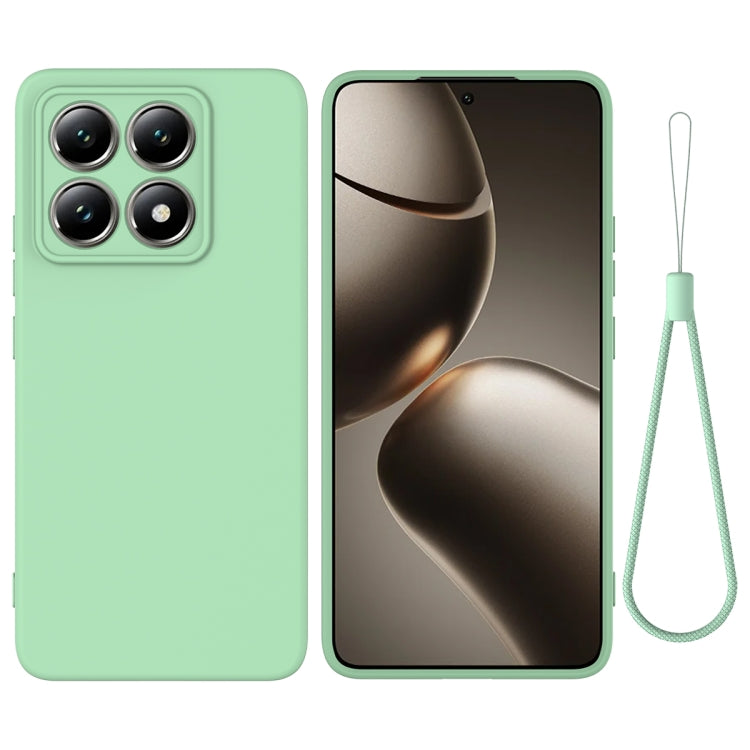 Solid Colour Liquid Silicone Phone Case - For Xiaomi Poco M7 Pro / 15 Pro / 15 / 14T Pro / 14T / Poco M6 4G