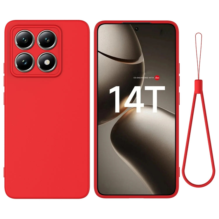 Solid Colour Liquid Silicone Phone Case - For Xiaomi Poco M7 Pro / 15 Pro / 15 / 14T Pro / 14T / Poco M6 4G