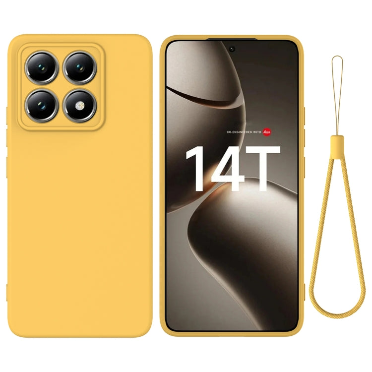 Solid Colour Liquid Silicone Phone Case - For Xiaomi Poco M7 Pro / 15 Pro / 15 / 14T Pro / 14T / Poco M6 4G