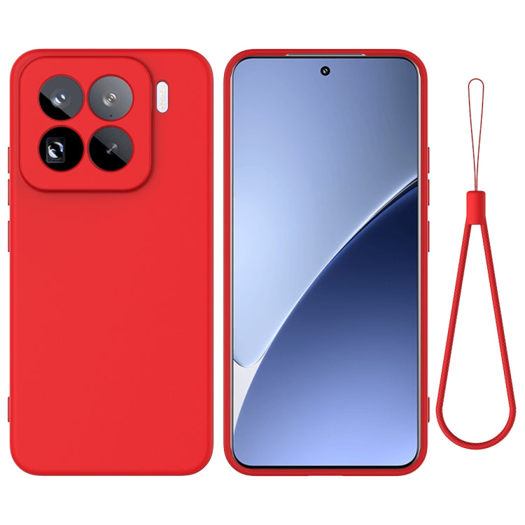 Solid Colour Liquid Silicone Phone Case - For Xiaomi Poco M7 Pro / 15 Pro / 15 / 14T Pro / 14T / Poco M6 4G