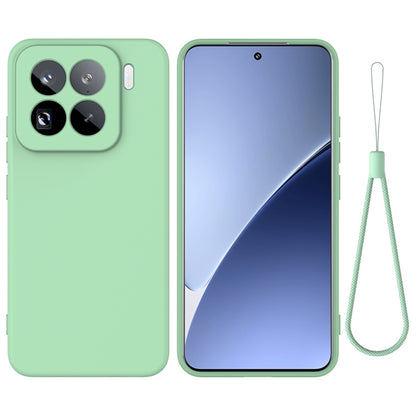 Solid Colour Liquid Silicone Phone Case - For Xiaomi Poco M7 Pro / 15 Pro / 15 / 14T Pro / 14T / Poco M6 4G