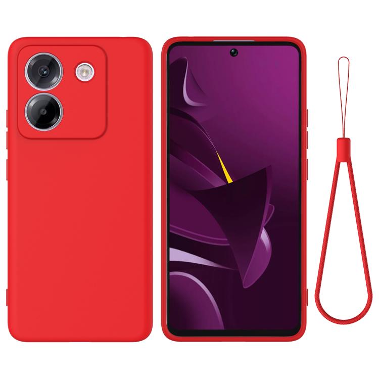 Solid Colour Liquid Silicone Phone Case - For Xiaomi Poco M7 Pro / 15 Pro / 15 / 14T Pro / 14T / Poco M6 4G