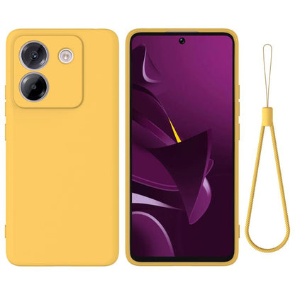 Solid Colour Liquid Silicone Phone Case - For Xiaomi Poco M7 Pro / 15 Pro / 15 / 14T Pro / 14T / Poco M6 4G