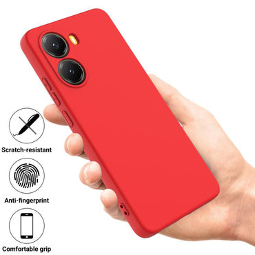Solid Colour Liquid Silicone Phone Case - For Xiaomi Poco M7 Pro / 15 Pro / 15 / 14T Pro / 14T / Poco M6 4G