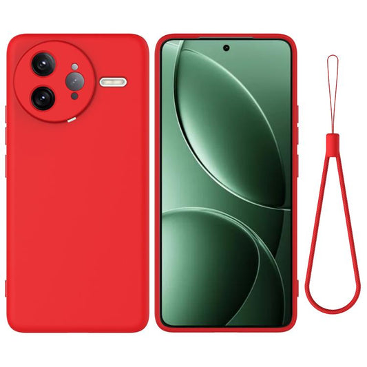 Solid Colour Liquid Silicone Phone Case - For Xiaomi Poco F7 Ultra / Poco F7 Pro / Poco M7 5G / Poco X7 / 15 Ultra / Poco X7 Pro