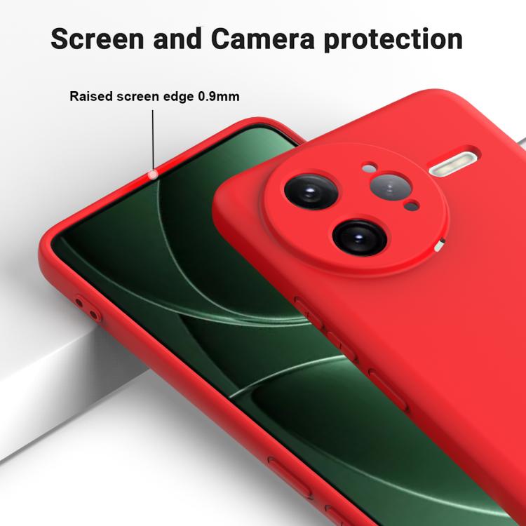 Solid Colour Liquid Silicone Phone Case - For Xiaomi Poco F7 Ultra / Poco F7 Pro / Poco M7 5G / Poco X7 / 15 Ultra / Poco X7 Pro