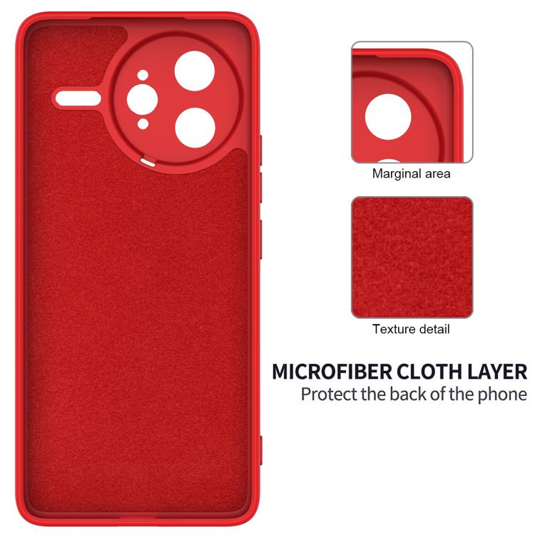 Solid Colour Liquid Silicone Phone Case - For Xiaomi Poco F7 Ultra / Poco F7 Pro / Poco M7 5G / Poco X7 / 15 Ultra / Poco X7 Pro