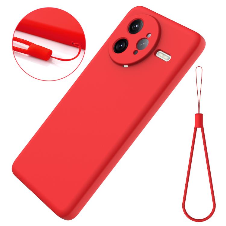 Solid Colour Liquid Silicone Phone Case - For Xiaomi Poco F7 Ultra / Poco F7 Pro / Poco M7 5G / Poco X7 / 15 Ultra / Poco X7 Pro