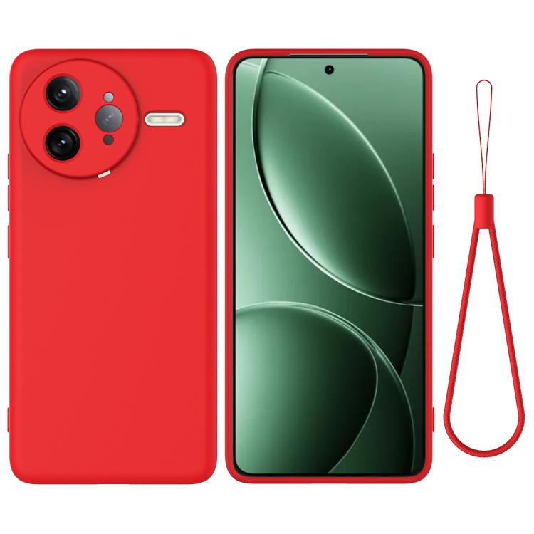 Solid Colour Liquid Silicone Phone Case - For Xiaomi Poco F7 Ultra / Poco F7 Pro / Poco M7 5G / Poco X7 / 15 Ultra / Poco X7 Pro