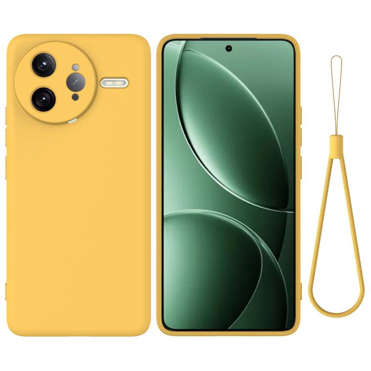 Solid Colour Liquid Silicone Phone Case - For Xiaomi Poco F7 Ultra / Poco F7 Pro / Poco M7 5G / Poco X7 / 15 Ultra / Poco X7 Pro