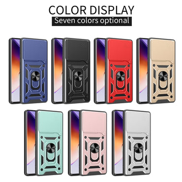Sliding Camera Cover Design TPU Hybrid PC Phone Case - For Xiaomi 13 Ultra
