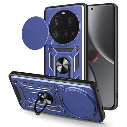 Sliding Camera Cover Design TPU Hybrid PC Phone Case - For Xiaomi 15 Ultra / Poco X7 Pro 5G Global / Poco M7 Pro 5G